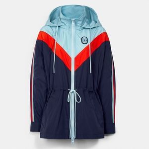 Coach Chevron Packable Windbreaker Jacket Size Large